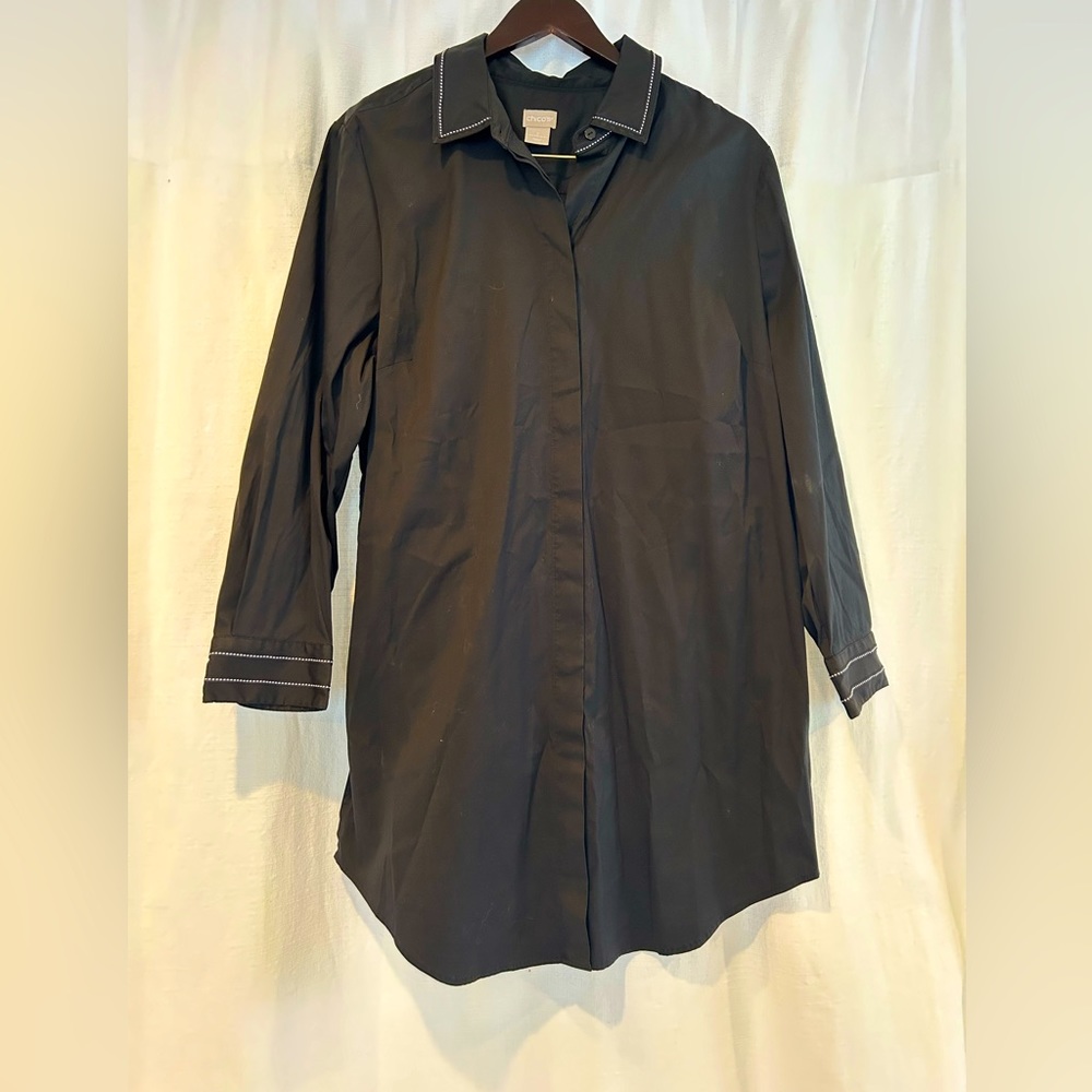 Chicos Button Up Tunic size 16/18